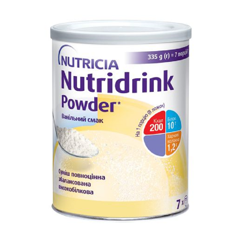 Nutridrink харч. зі смаком ванілі 335мл Powder